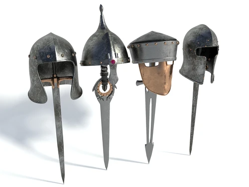 现代风格盔甲武器