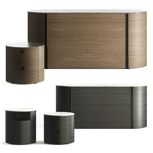 poliform onda 现代玄关边柜餐边柜