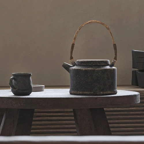 侘寂风茶具组合