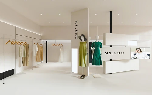 买手奶油风服装店