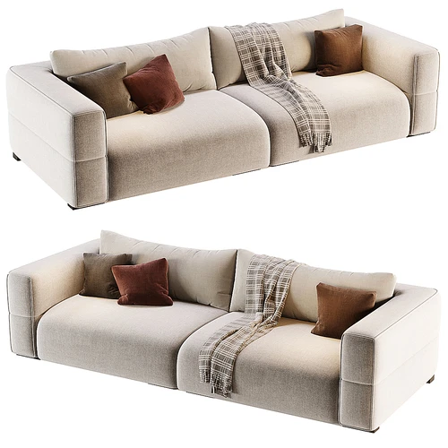 Minotti 现代双人沙发