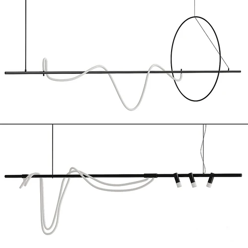 Slatted 现代吊灯