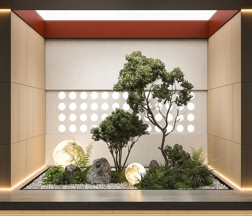 现代室内景观造景