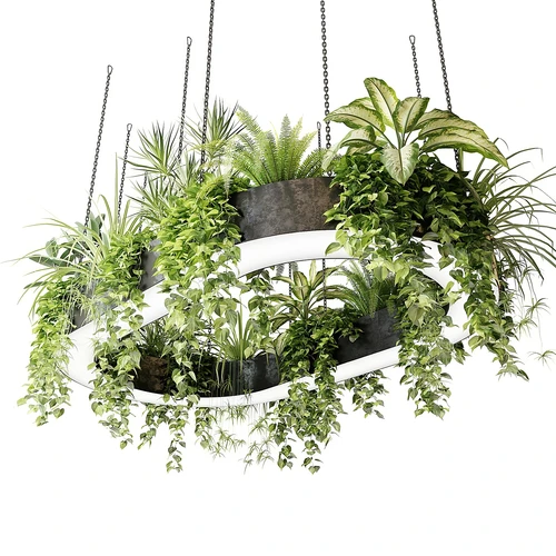 现代植物吊灯
