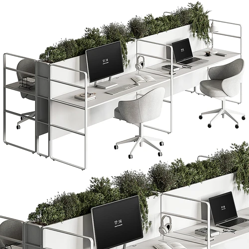 Employee Set 办公桌椅