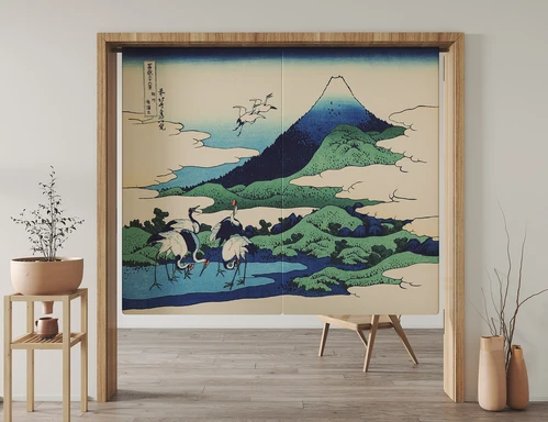 日式门帘