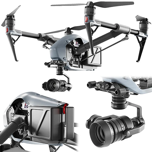DJI inspire 2 大疆创新旋翼遥控无人机飞行器