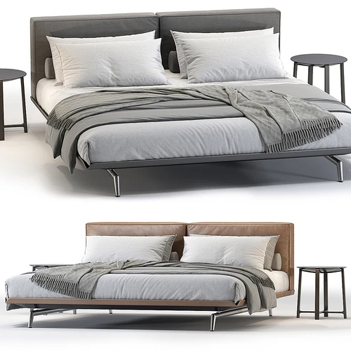 Flexform 现代双人床