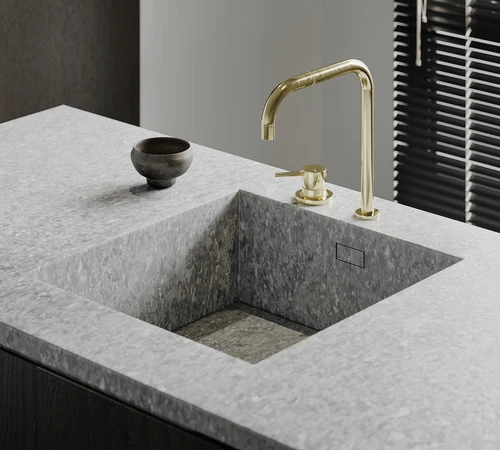 Hansgrohe 不锈钢水龙头水槽