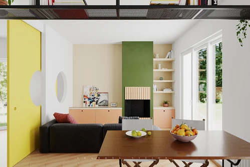 临摹 | 充满活力的公寓Vitality Apartment