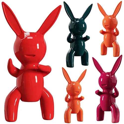 Rabbit 雕塑