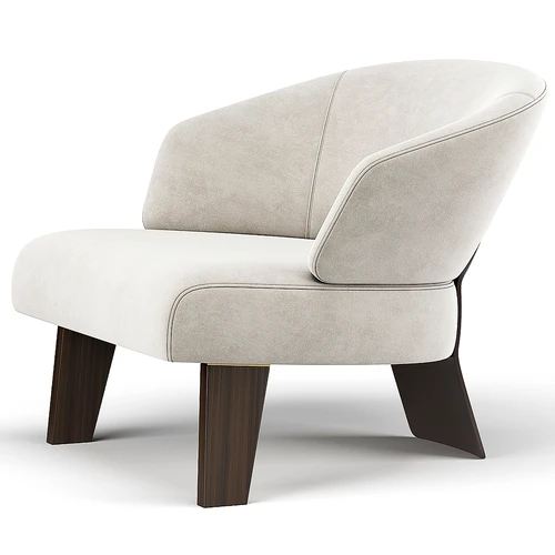 Minotti Reeves 现代休闲椅