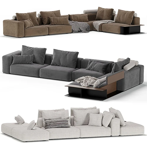 Minotti 现代多人沙发