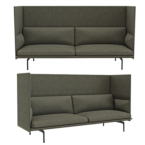 Outline Highback Sofa