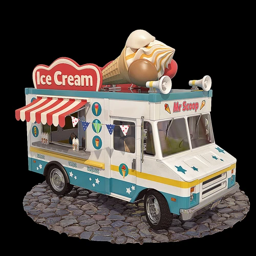 ice-cream truck