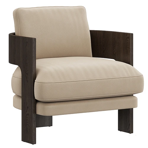 Restoration Hardware Roger Leather Chair