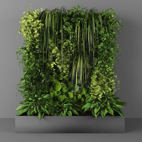 现代绿植墙