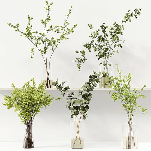 现代绿植花瓶