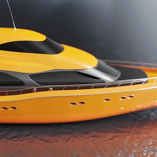 现代船3D模型