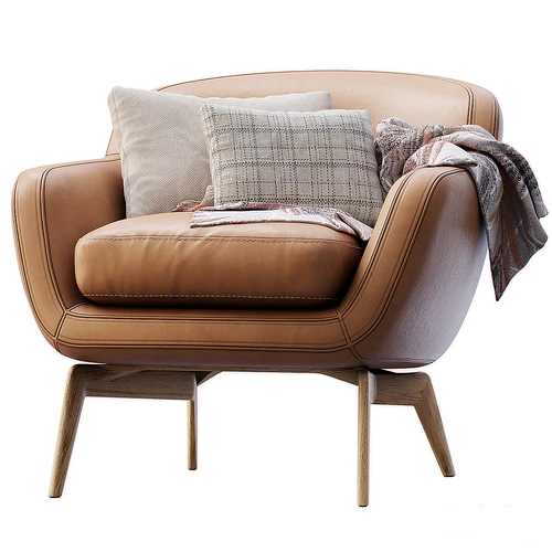 Belt Leather Armchair