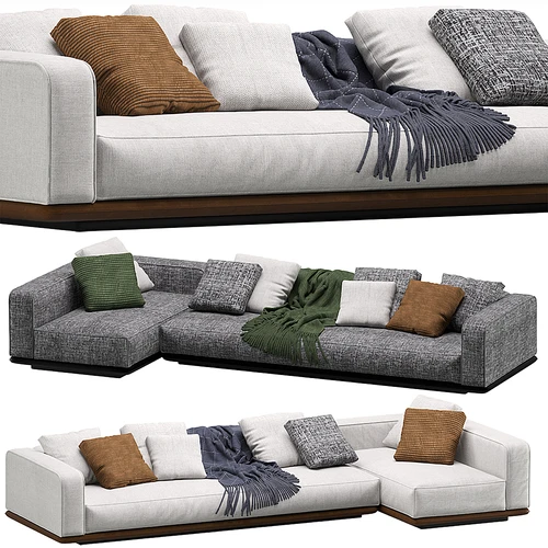 Minotti 现代多人沙发