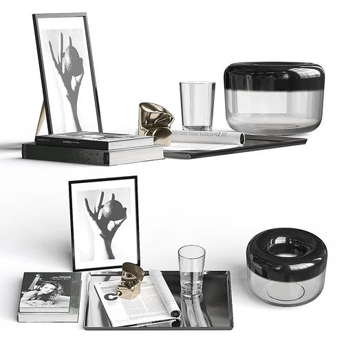 decor set by B&B ITALIA桌面摆设