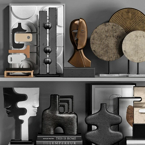 Decor set 28 现代饰品摆设 VR(2015)