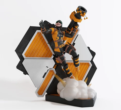 现代风格玩具手办