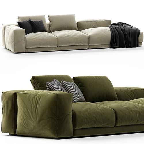 Lounge 现代多人沙发