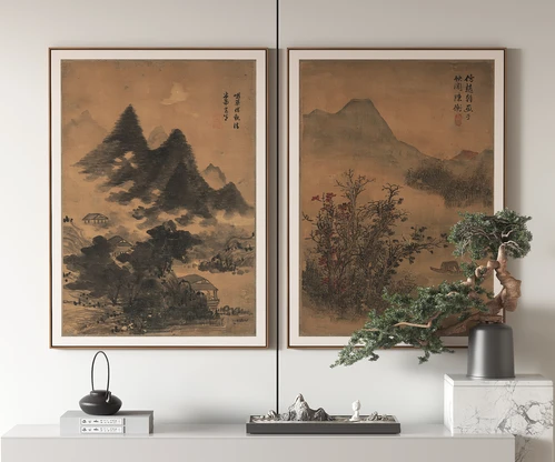 新中式挂画装饰画