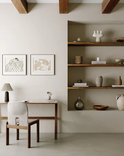 Cassina 侘寂风书房