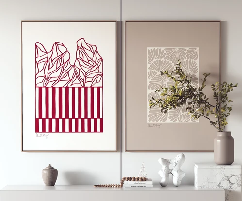 现代挂画装饰画