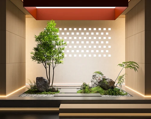 现代室内景观造景