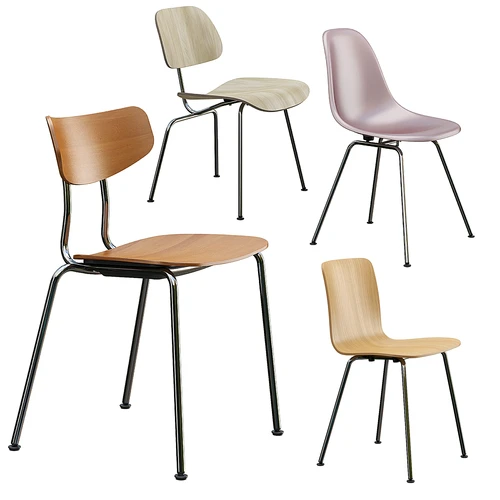 Vitra 现代椅子组合
