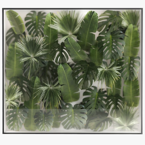 现代植物墙挂件