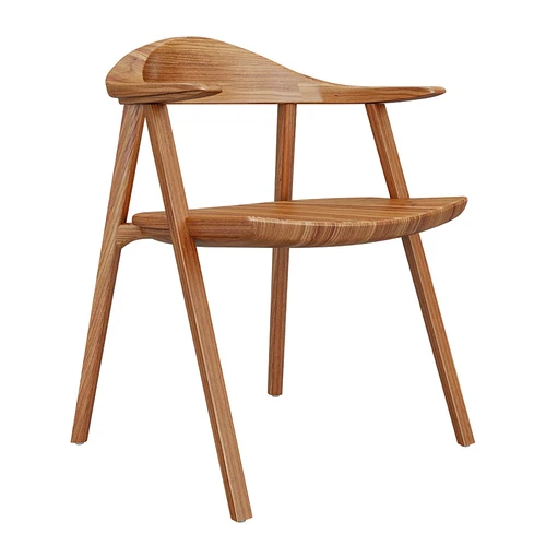 Mantis_Chair 实木餐椅