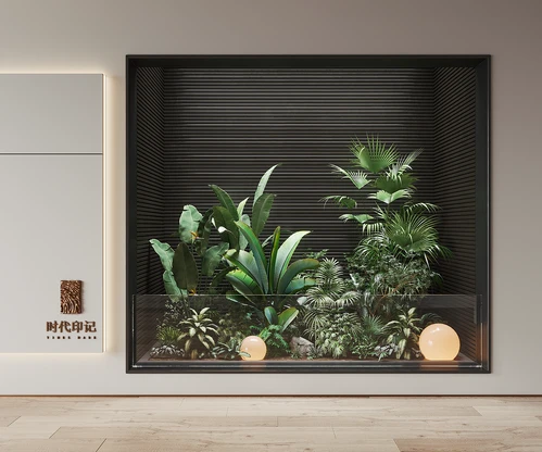 现代植物堆