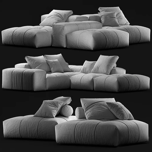 Flexform现代沙发组合