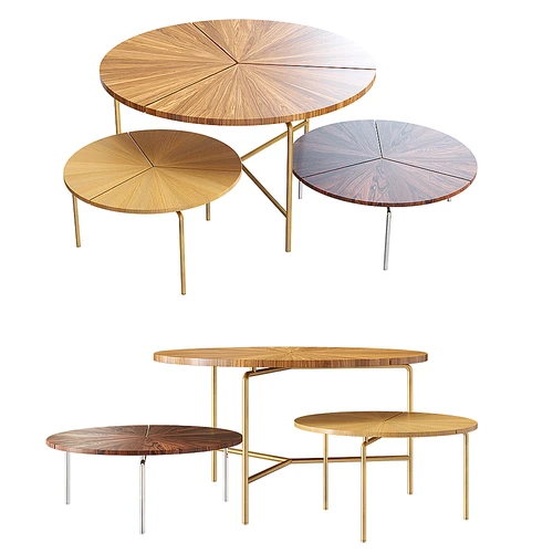 Circular Table Series现代组合型茶几