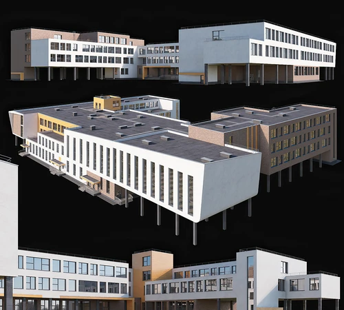 现代学校建筑