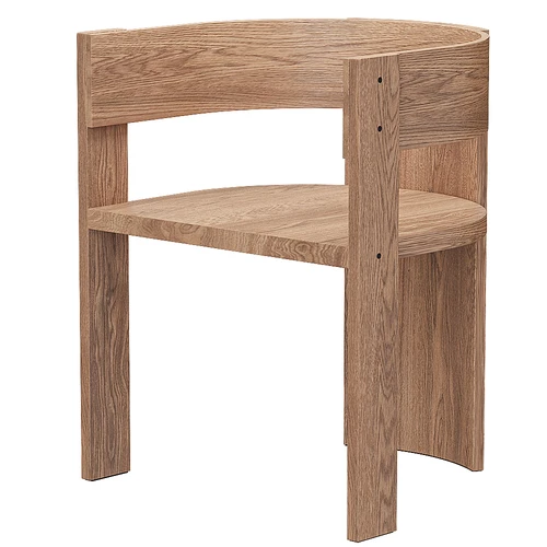 Collector Chair现代实木三脚单椅