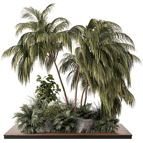 现代植物堆
