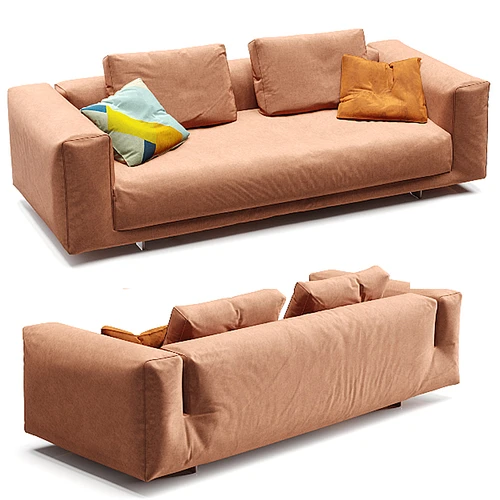 Cor moss Sofa现代棕色沙发