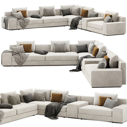 Minotti 现代多人沙发