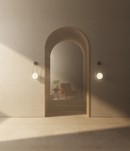 侘寂休闲椅3D模型