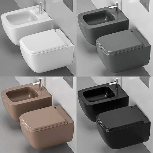 现代马桶3D模型