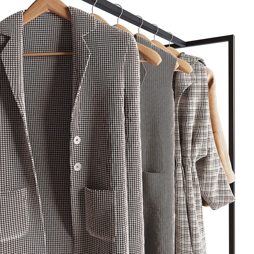 现代服饰鞋帽3D模型