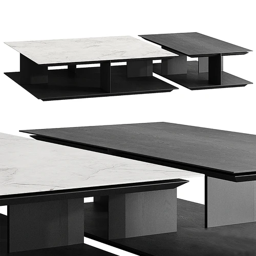 GLAS ITALIA 现代茶几