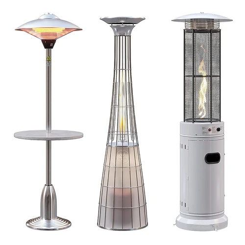 现代户外加热器