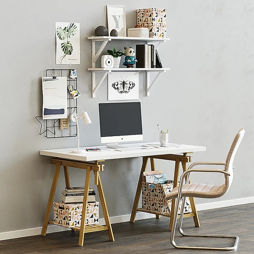 ikea 书桌椅